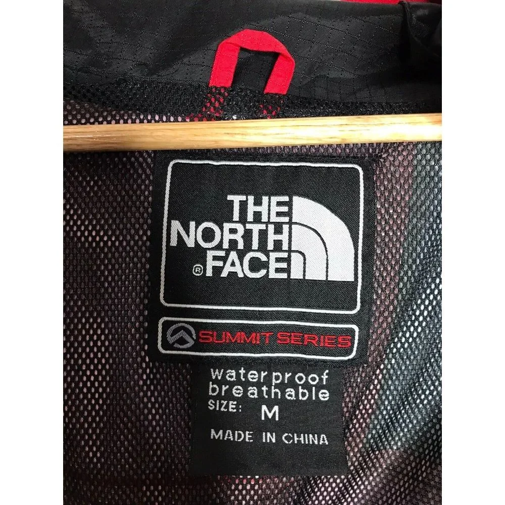 Vintage 90's The North Face Gore XCR Summit Series Jacket Mens Medium Red Black
